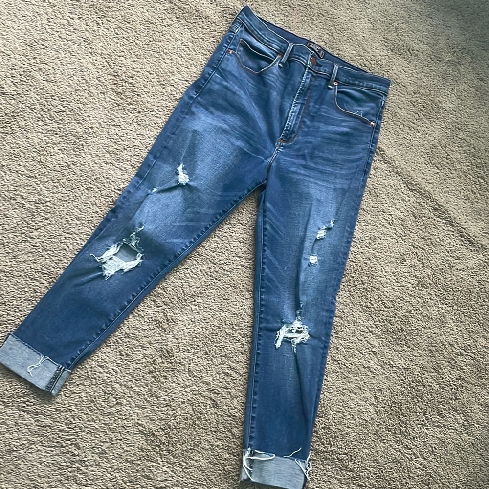 A&F Ultra High Rise Super Skinny Jeans